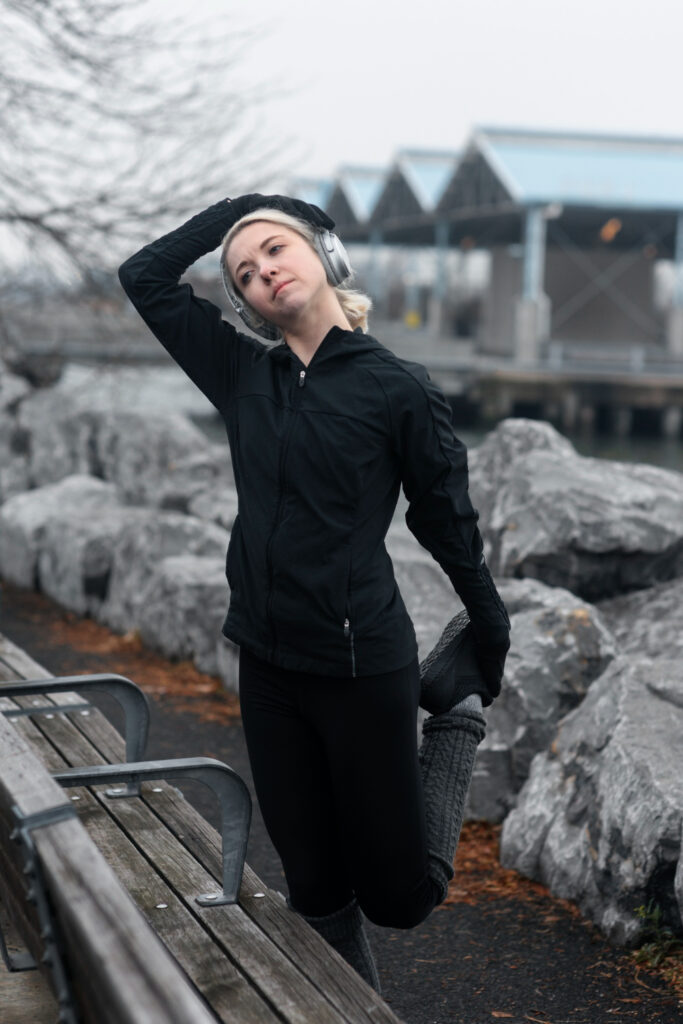 run outfit winter