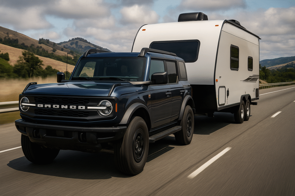 ford bronco towing capacity