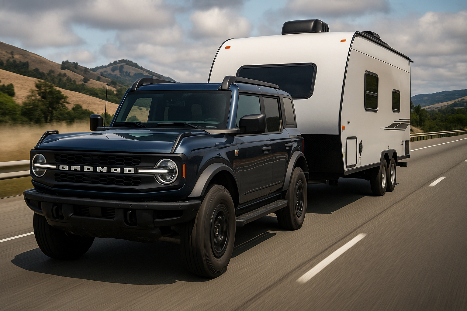 ford bronco towing capacity