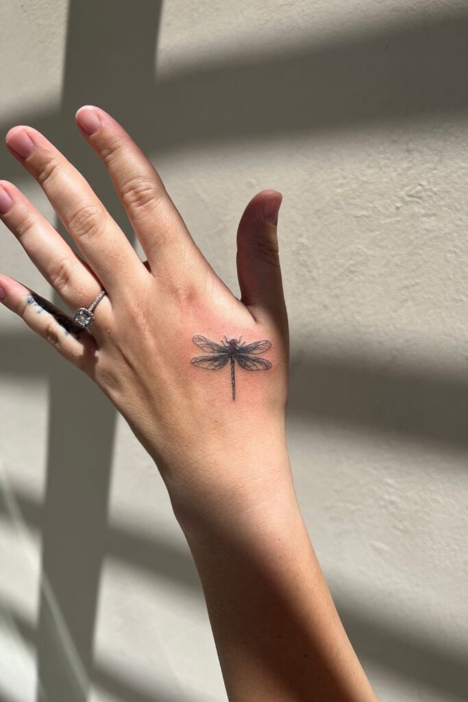 dragonfly tattoo