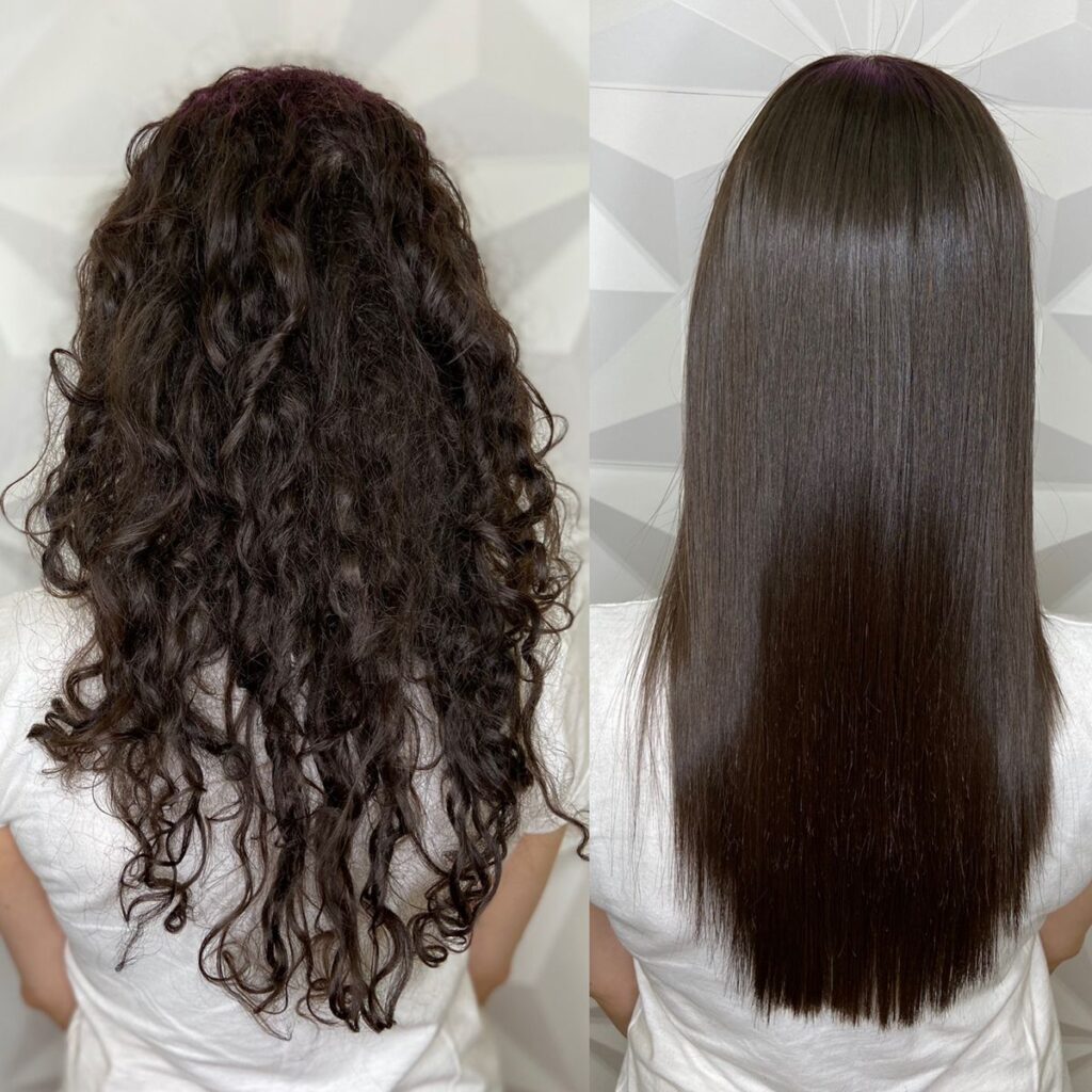 hairstyles with keratin treatment