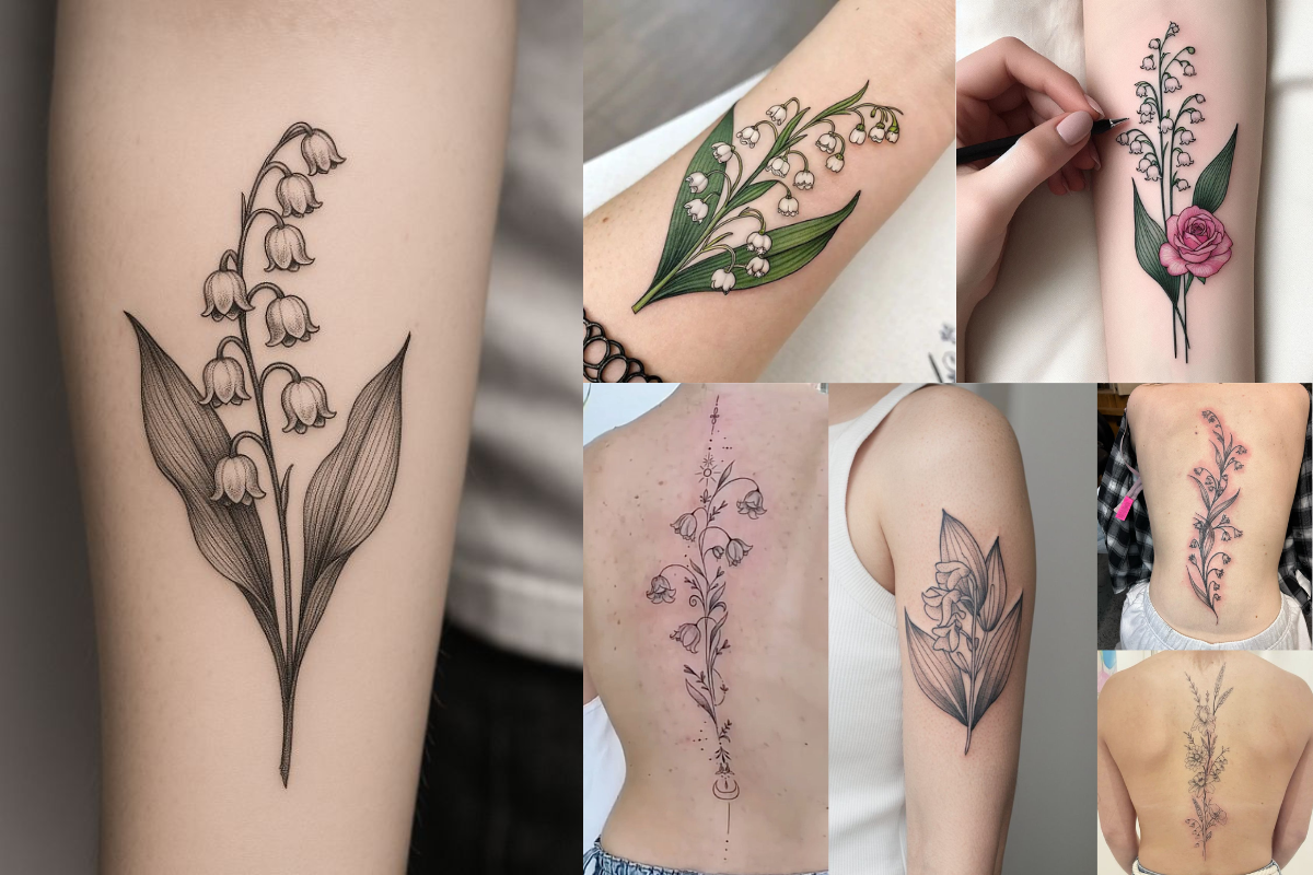lily of the valley tattoo