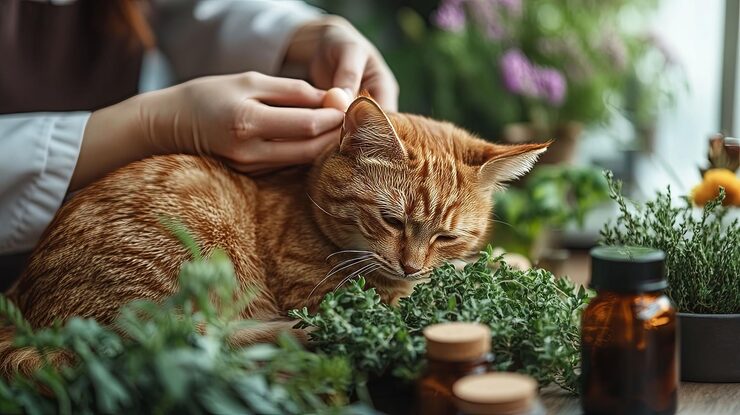 is peppermint oil safe for cats