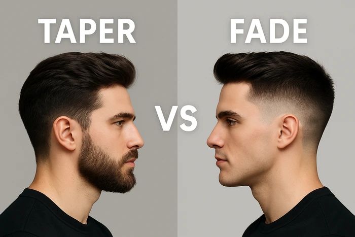 taper vs fade