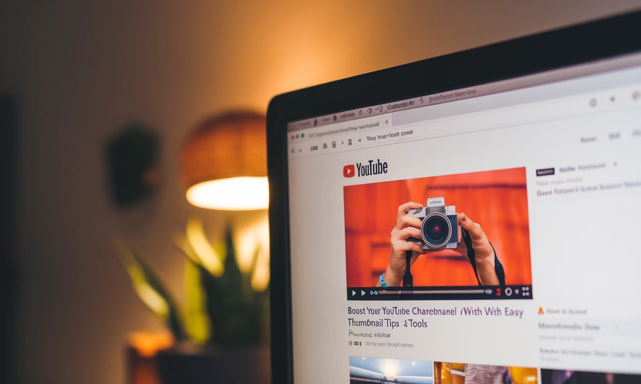 YouTube Channel with Easy Thumbnail